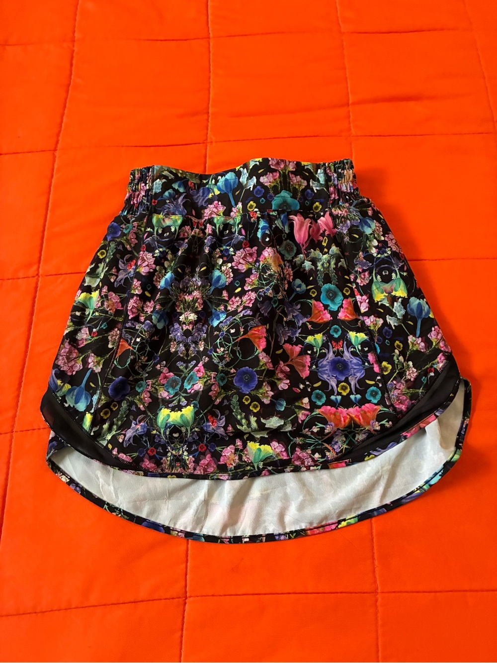 Lululemon Skort Womens 2 Floral Gym & Running Tenis Casual